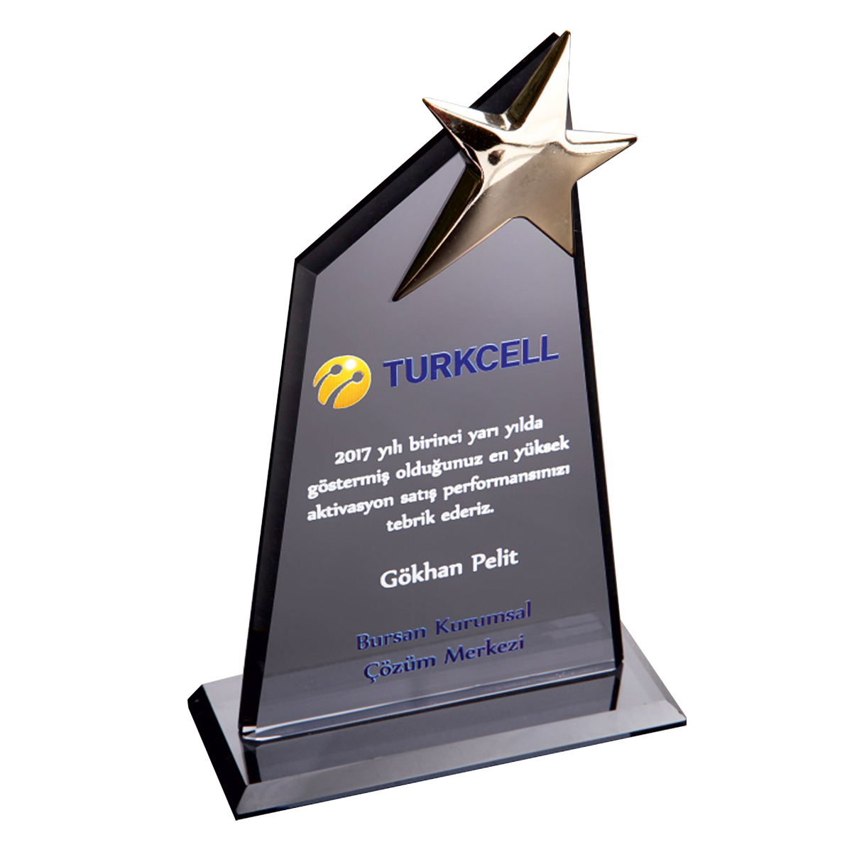 90303 - KRİSTAL PLAKET