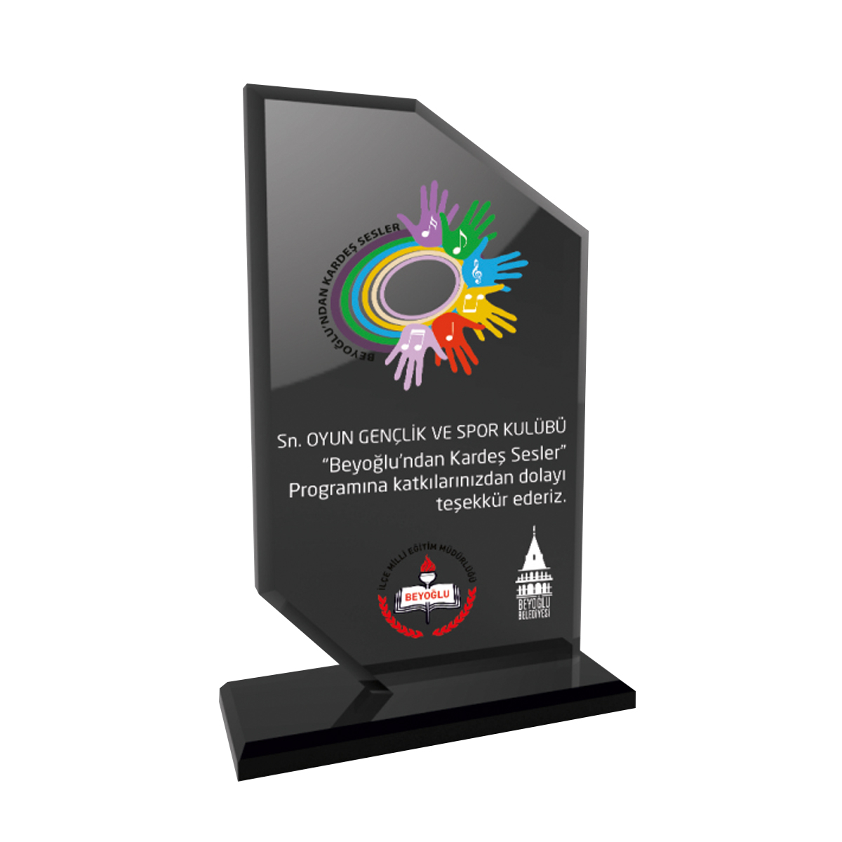 90314 - KRİSTAL PLAKET