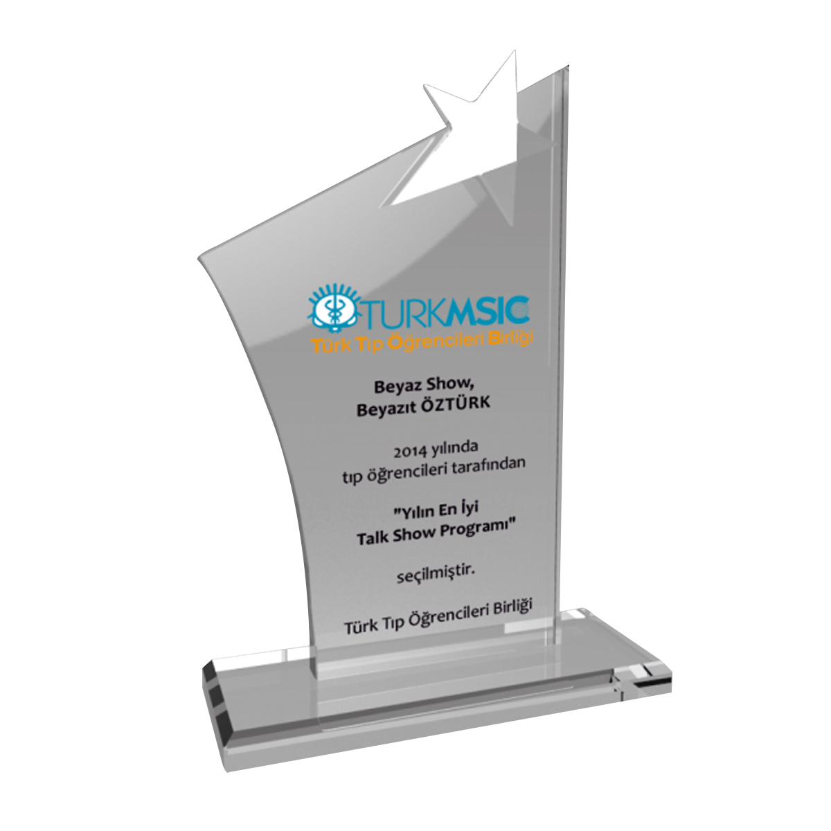 90326 - KRİSTAL PLAKET