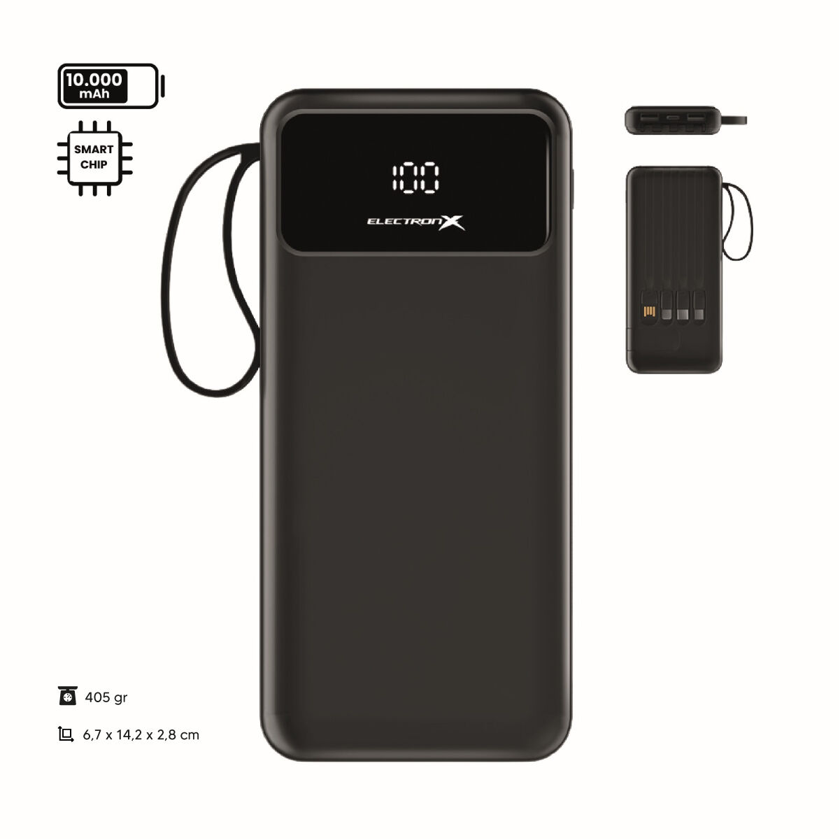 HOLTEK POWERBANK 10.000 MAH