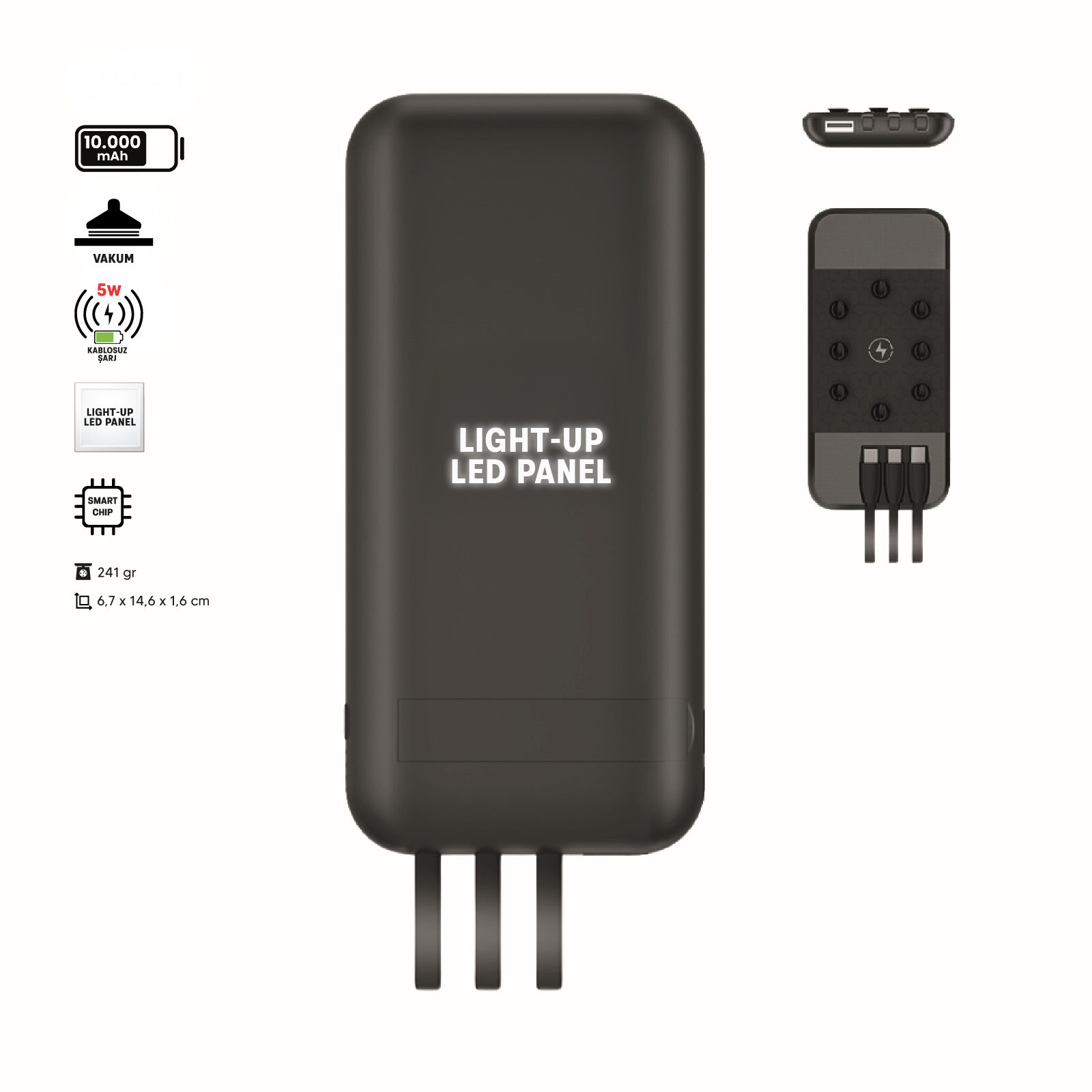 OSCAR POWERBANK 10.000 MAH 22,5W PD HIZLI ŞARJ